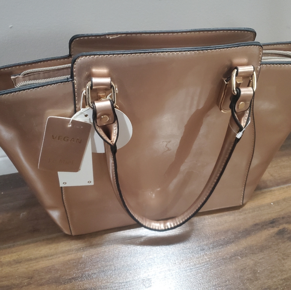 Rose gold purse